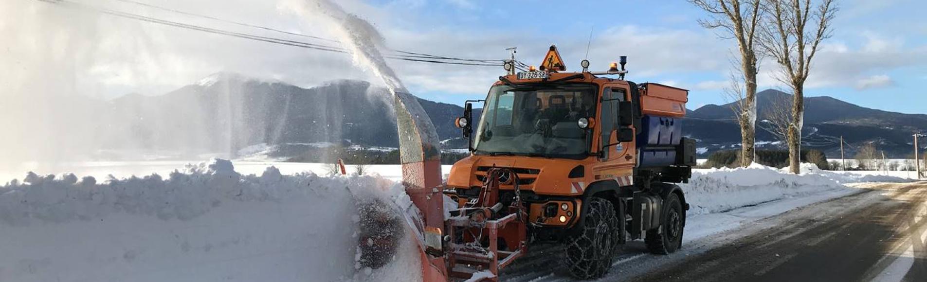 ELARGISSEUR ROUTE NEIGE