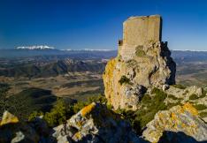 Château de Quéribus, dans l'Aude.