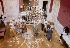 Une partie du tournage a eu lieu au château de Villegly.