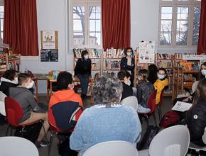 Rencontre Florence Thinard collège bastion Carcassonne prix des incorruptibles 2021