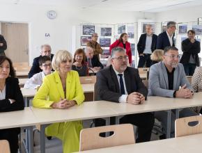Inauguration collège Alain