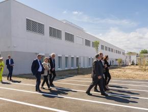 Inauguration collège Alain