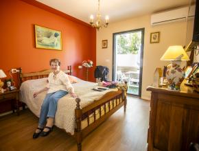 visite d'un habitat inclusif à Coursan, dans l'Aude