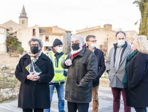 Dépose du pont de VILLEGAILHENC dans l'Aude