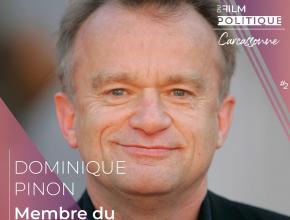 Dominique Pinon, comédien et membre du jury professionnel du festival international du film politique de Carcassonne.