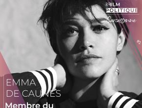 Emma de Caunes, comédienne, membre du jury professionnel du festival international du film politique de Carcassonne.