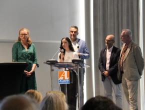 Cérémonie du concours national de la résistance et de la déportation dans l'Aude