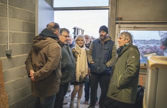 inauguration du quai de pêche à Gruissan