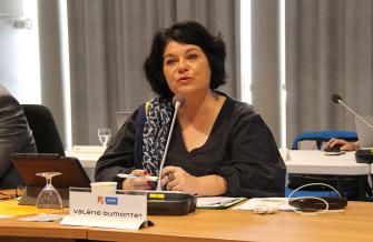 VALERIE DUMONTET VICE PRESIDENTE DU DEPARTEMENT DE L'AUDE DELEGUEE A LA DEMOCRATIE