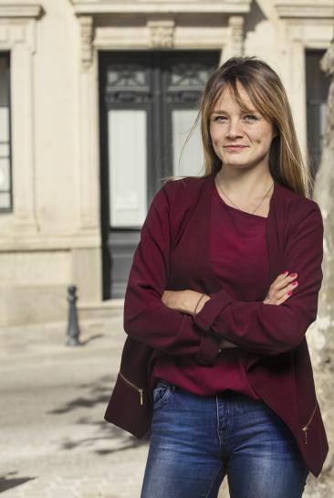 Portrait de Marine Le Louer, chargée de mission projets territoriaux au Département de l'Aude.