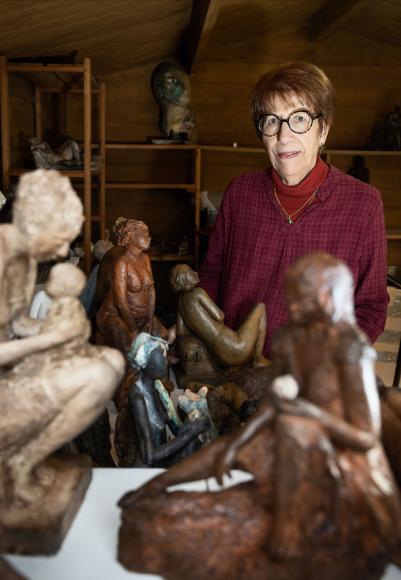Éliette Chalet, sculptrice du féminin