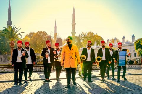 Groupe Dzambo Agusevi présent au Limoux brass festival