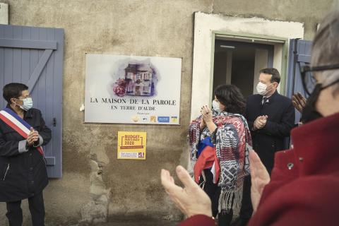 INAUGURATION MAISON DE LA PAROLE FABREZAN