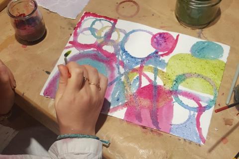 Moulin à papier de Brousses - Atelier Initiation à la Fabrication Peintures végétales