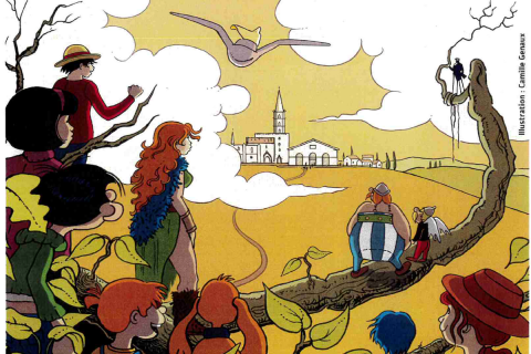 afiche festival BD by Camille Genaux