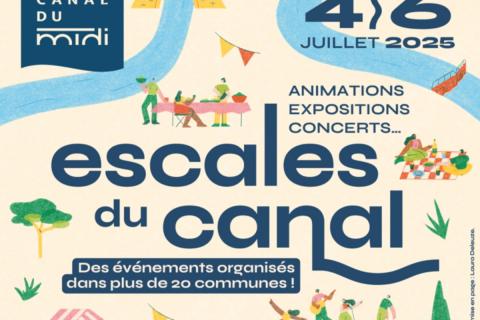 Les escales du canal 2025