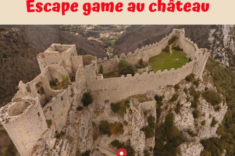escape game au château de Puilaurens