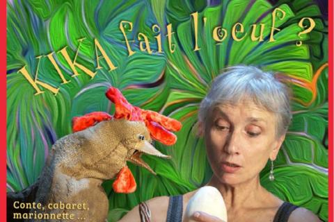 scènes d'enfance Kika fait l'oeuf