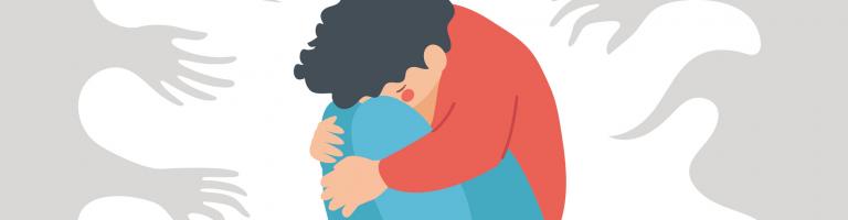 Iluustration d'un enfant victime de violences