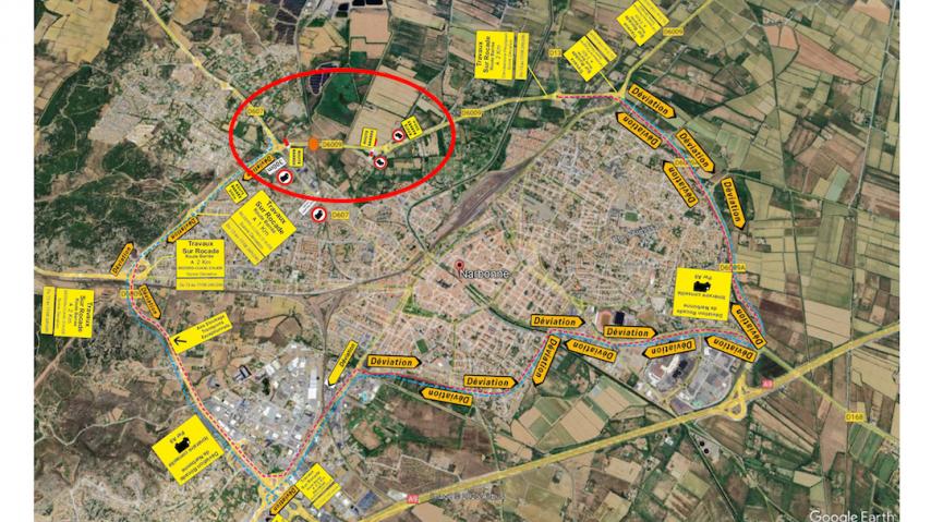 travaux rocade nord