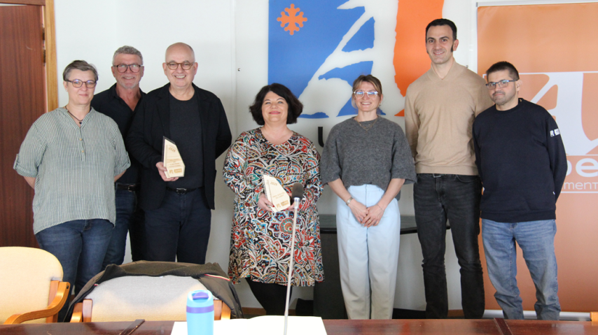 Jury de la 7e édition des victoires audoises du sport féminin, réuni le vendredi 6 mars à l’Hôtel du Département à Carcassonne.