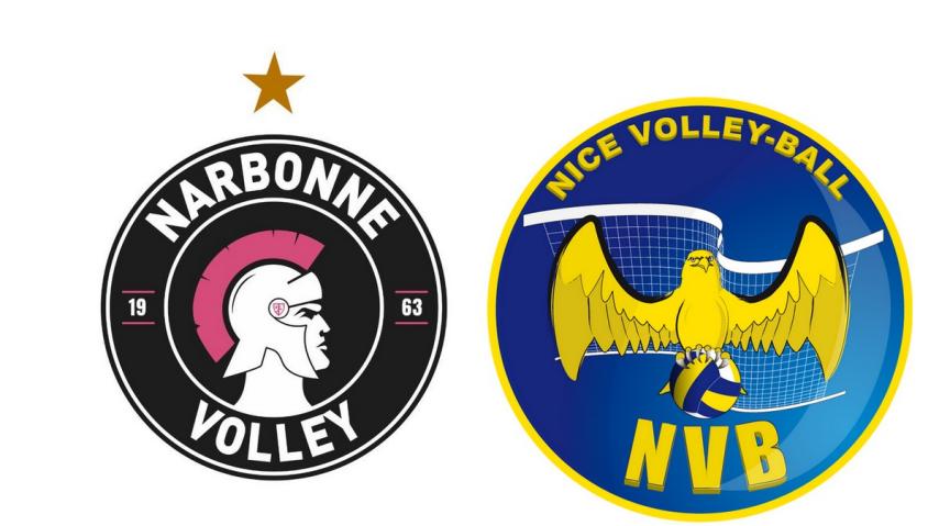 Narbonne Volley - Nice