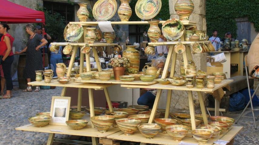 Marché des potiers de Lagrasse