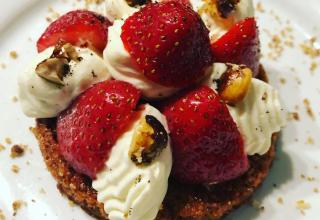 Recette de Dacquoise aux fraises