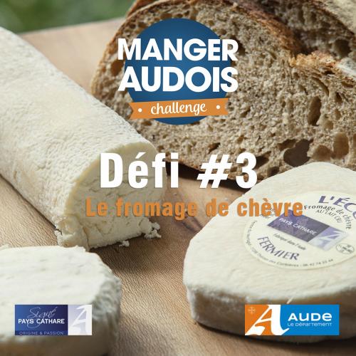 Visuel du défi 3 : le fromage de chèvre