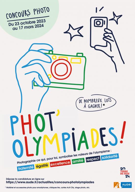 AFFICHE PHOTOLYMPIADES